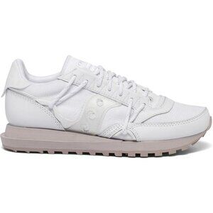 Saucony Womens Jazz DST Sneakers White Shadow Leather Mesh S70528-1 Size 10.5